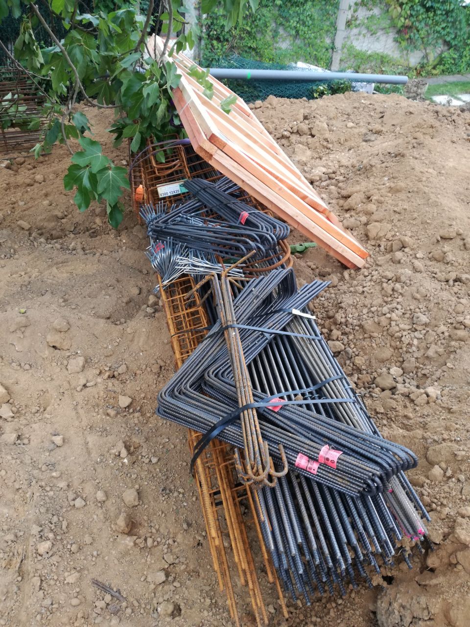 réception des ferrailles