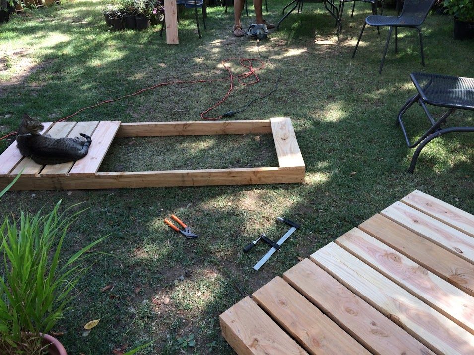 Bois récupéré sur le chantier