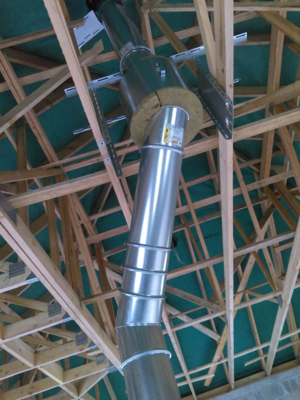 Tubage 150mm Poujoulat.