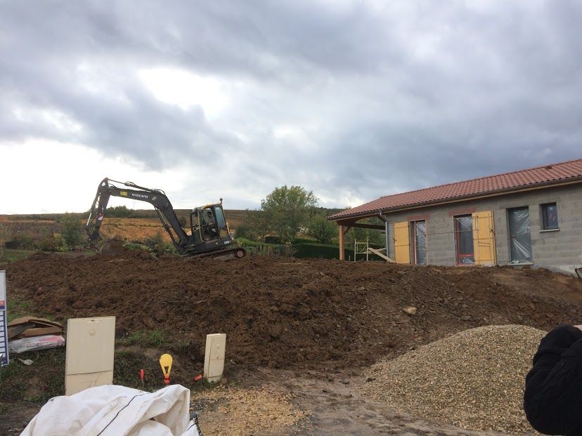 Vrd et remise en place des terres