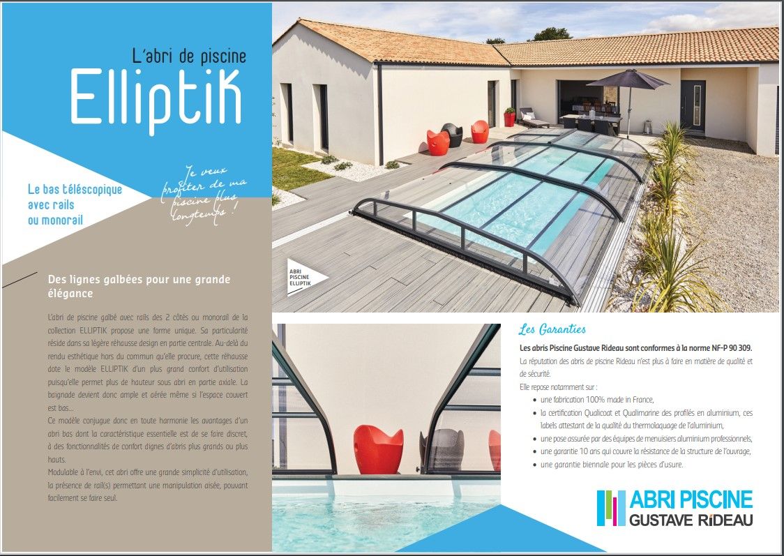 Abri de piscine commandé!