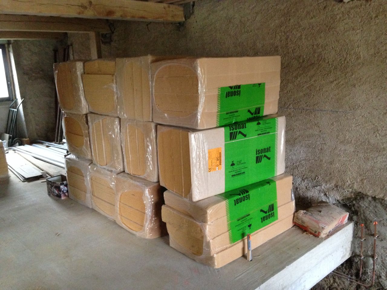 Le stock de laine de bois en 40, 80, 145 et 200mm est prêt !