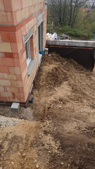 Remise en place des terres