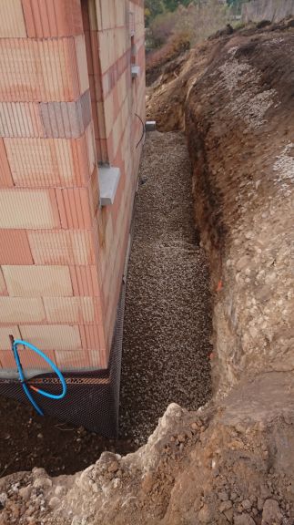Remise en place des terres