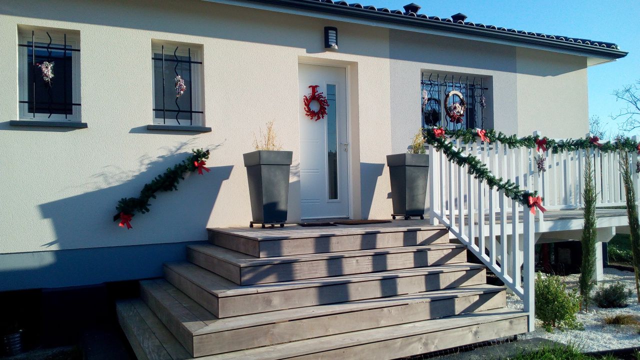 Premières décorations de Noël