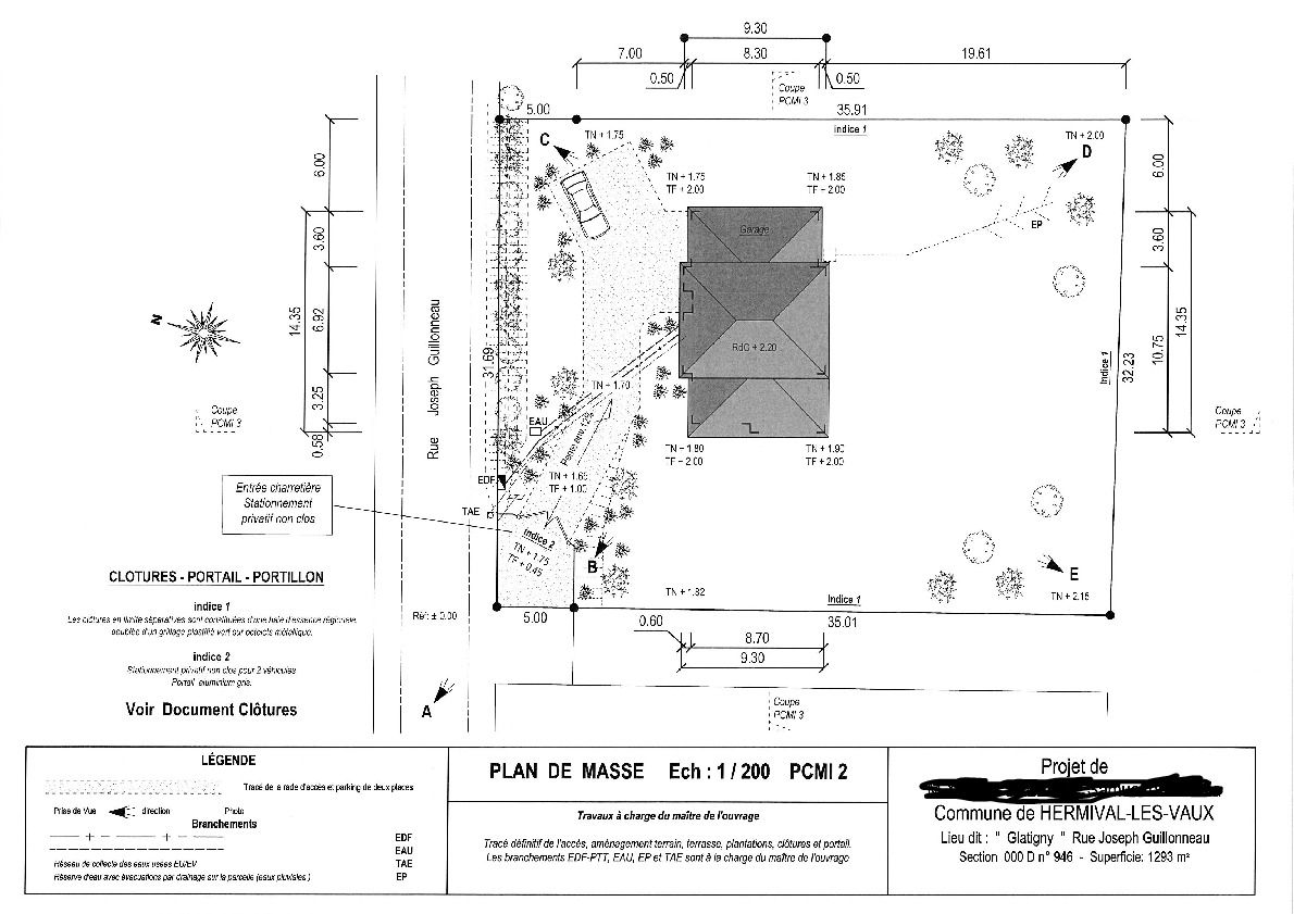 plan de masse