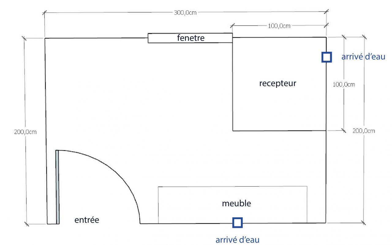 Plan salle de bain