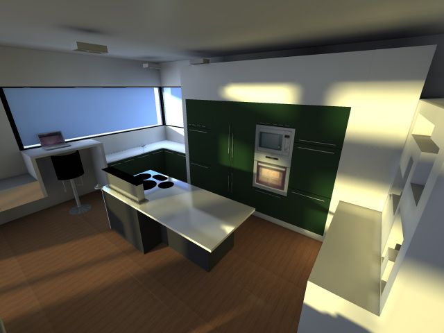 cuisine - 2 noir/blanc