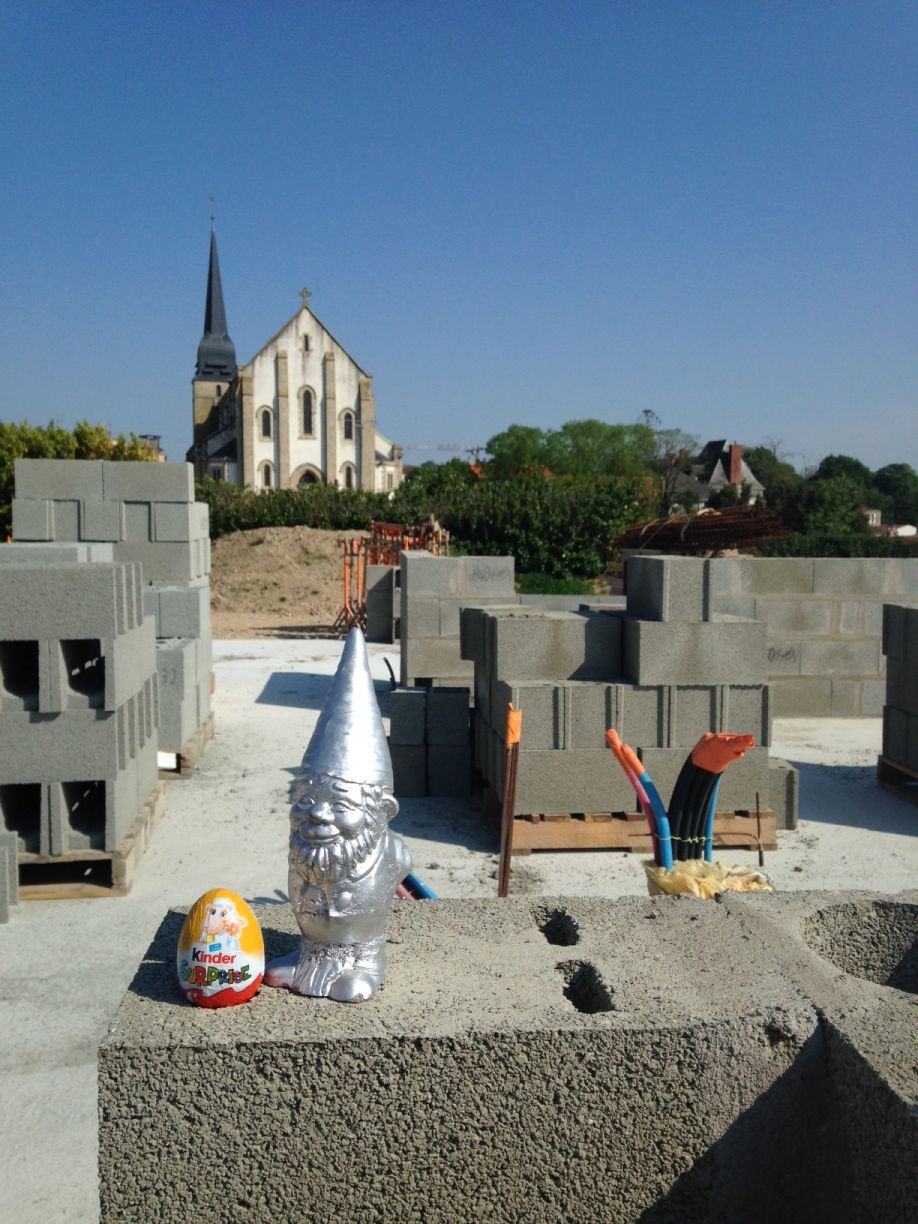 Une JOYEUSE PAQUES particulire pour notre conducteur de travaux !