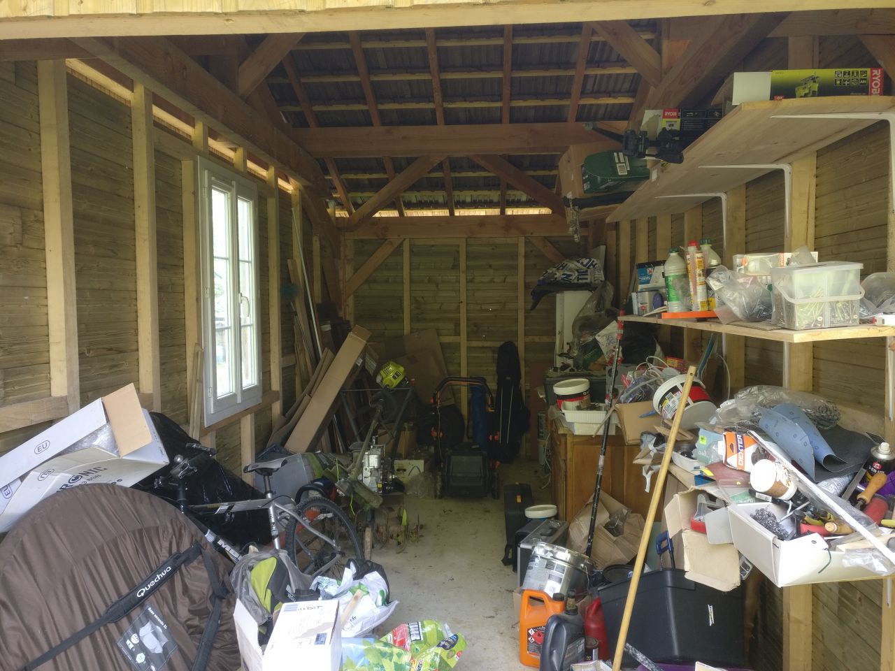 Garage avant