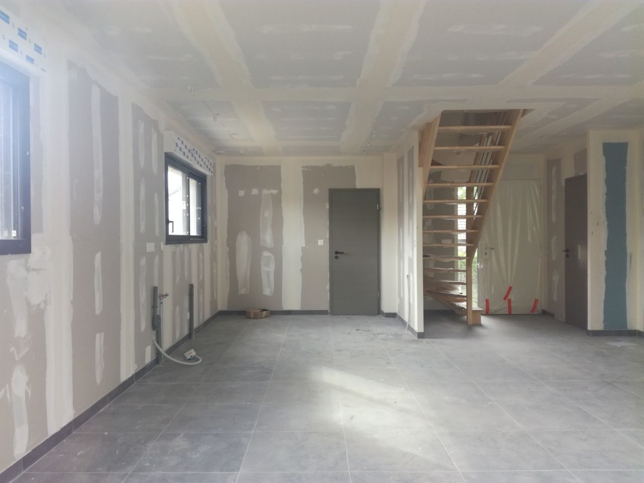 Portes fin de chantier...