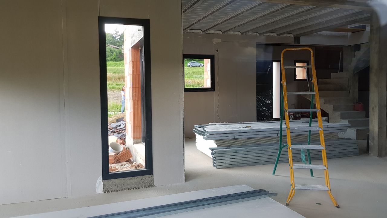 J110 - Placo isolation murs