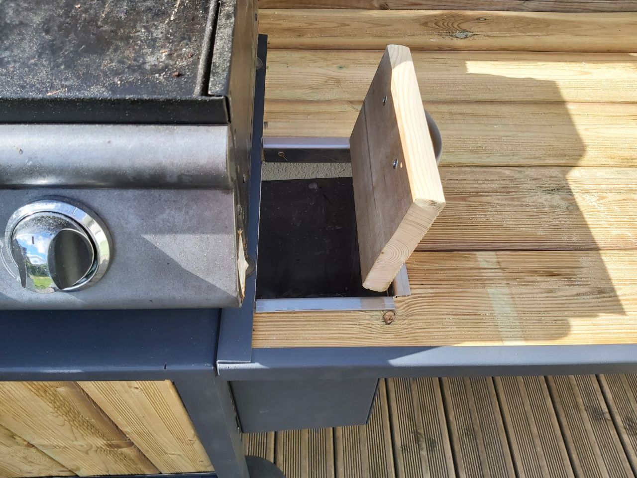 Meuble de plancha et plan de travail