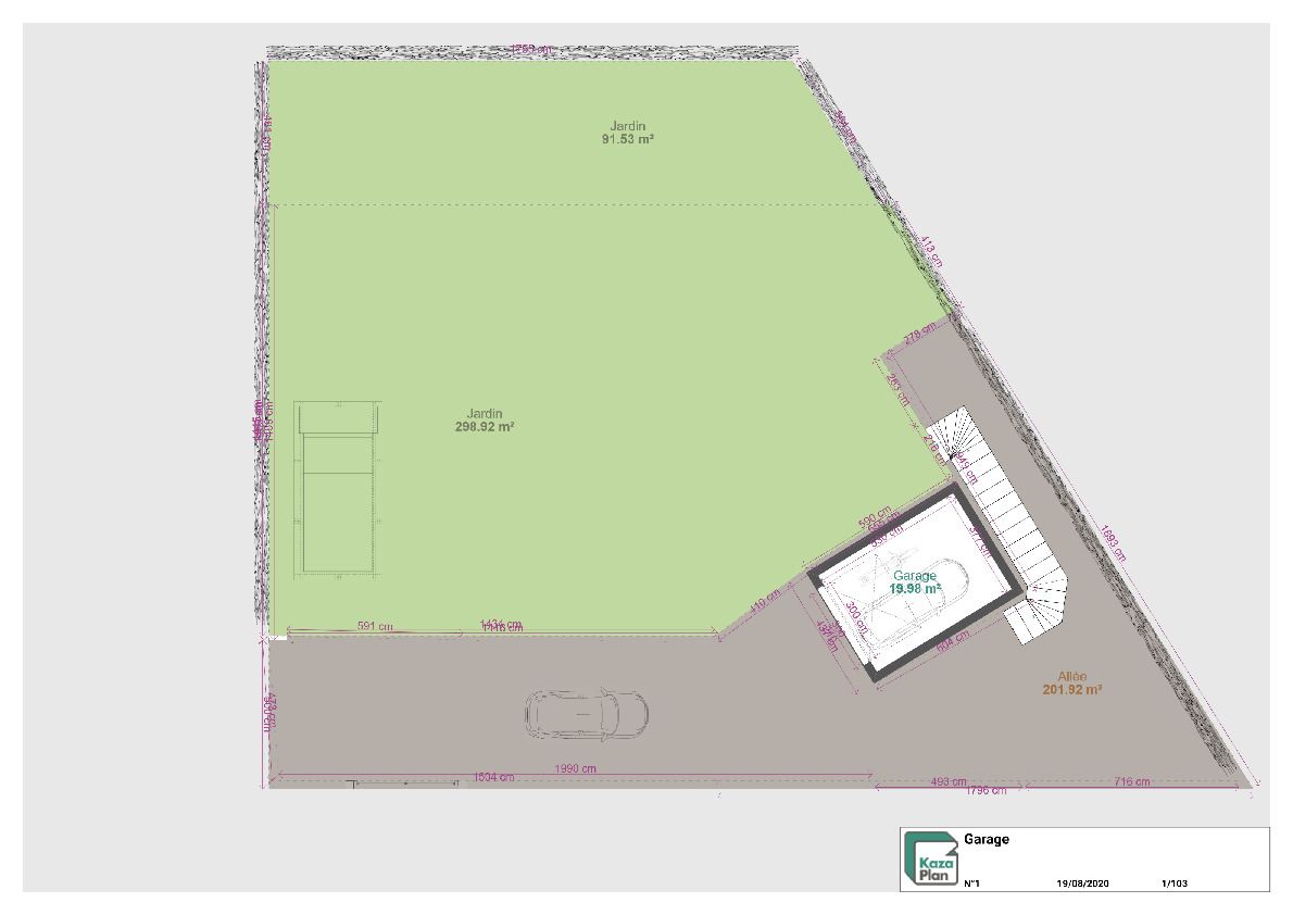 plan du garage