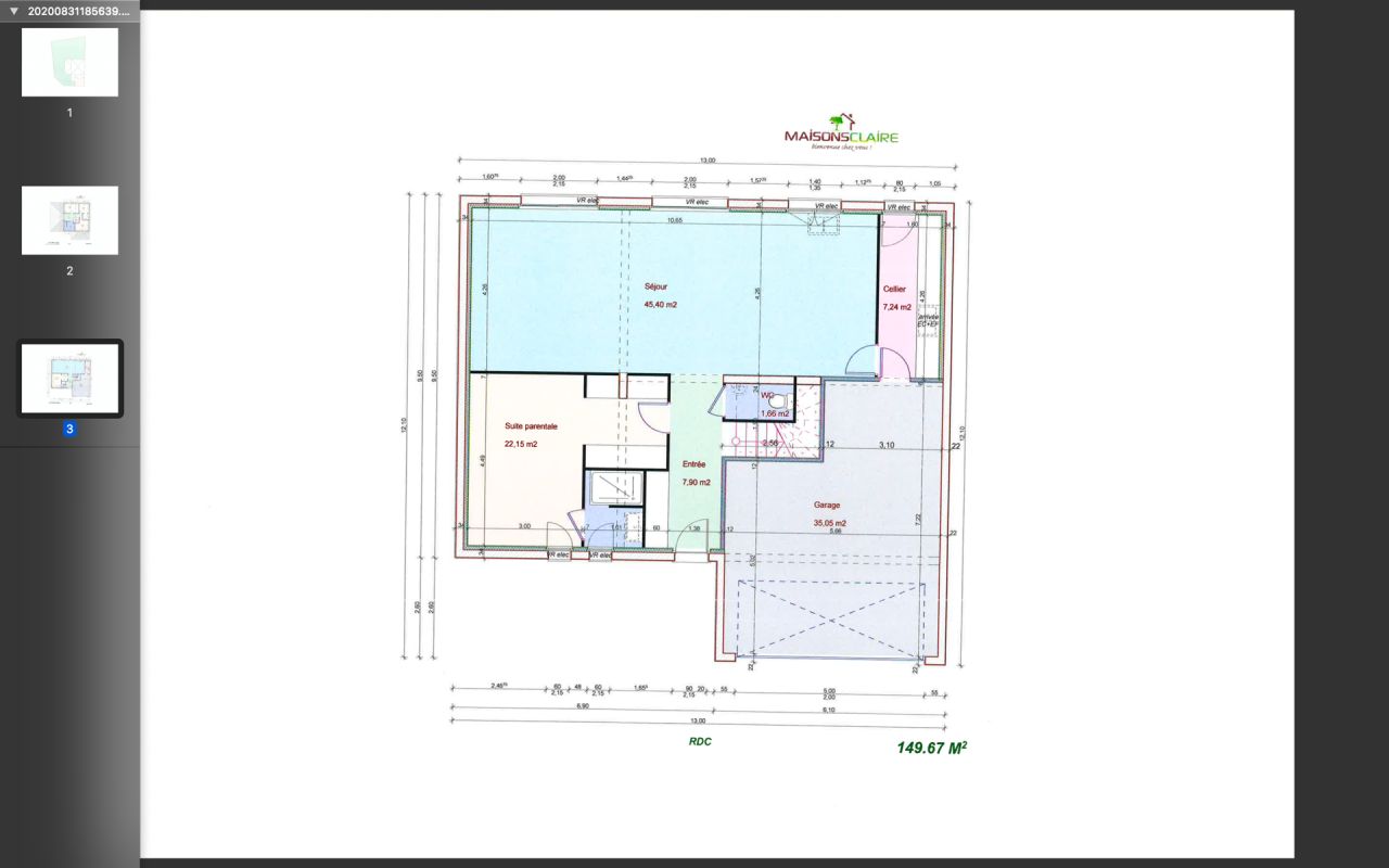 Plan sur terrain RDC