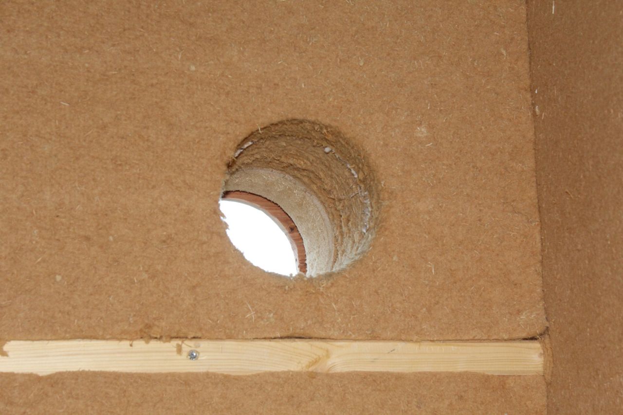 perçage du mur scie cloche 190 pour conduit isolée EPE de 160 (diam intérieur)