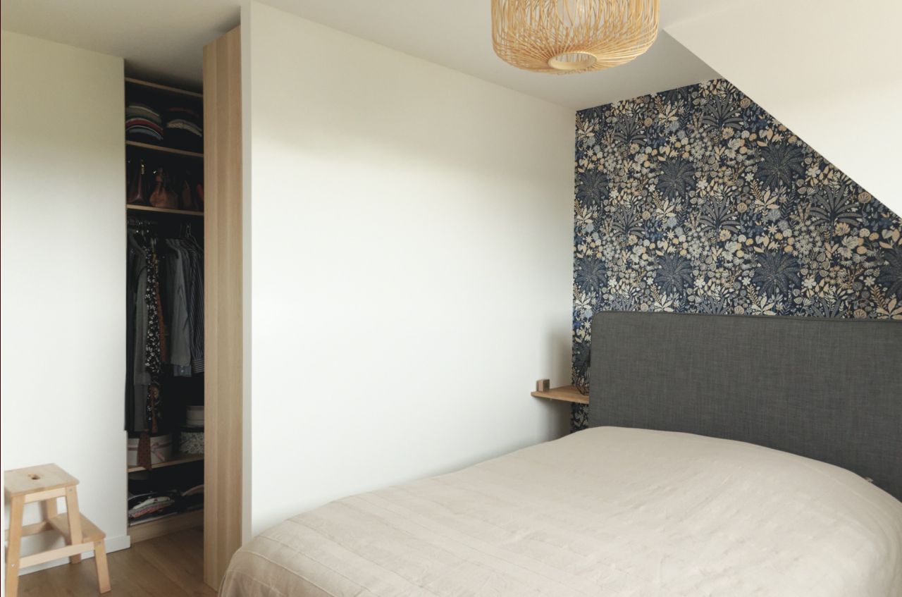 Chambre parentale avec dressing