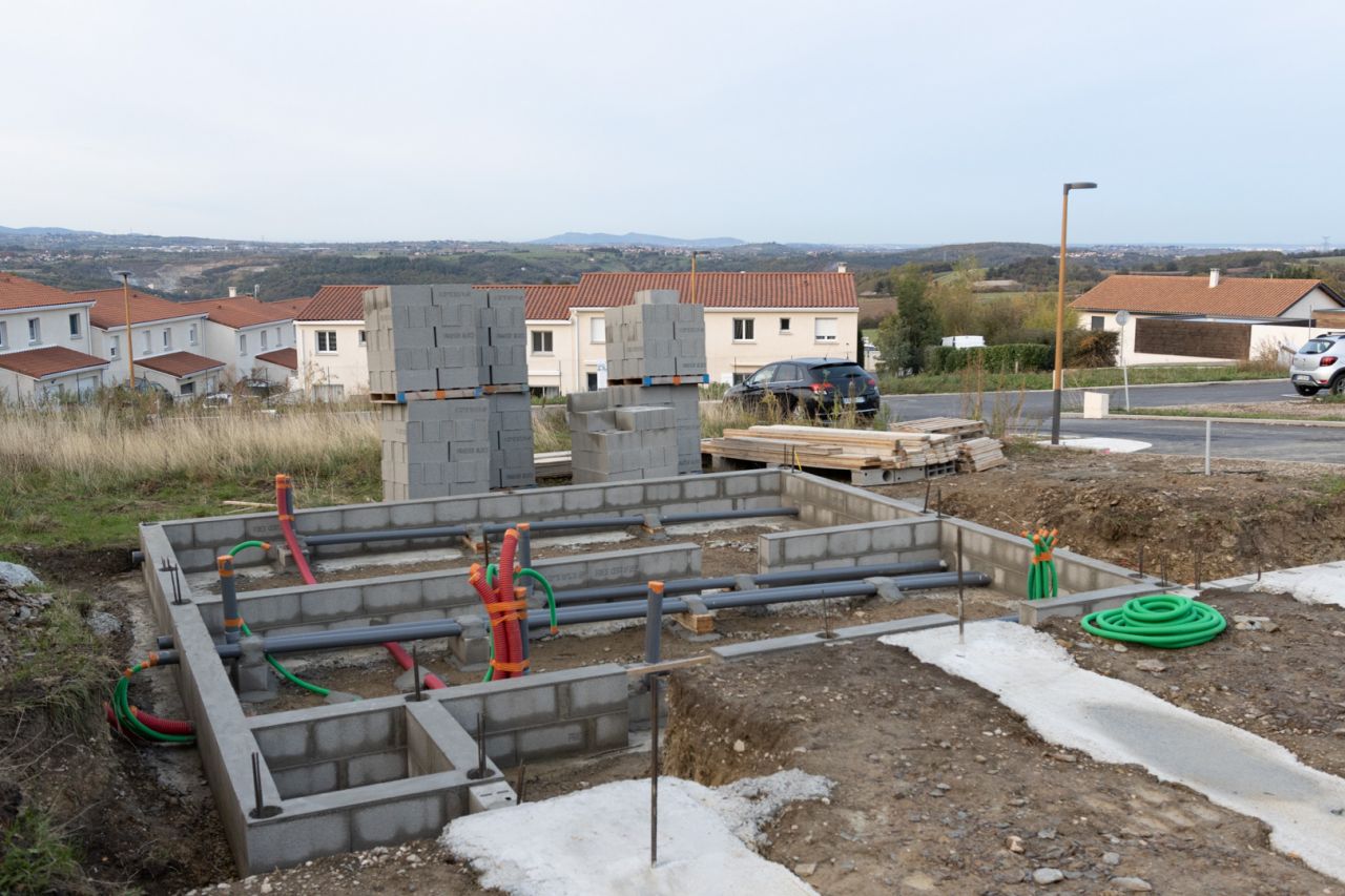 Vide sanitaire garage - arase tanche - gaines et vacuations