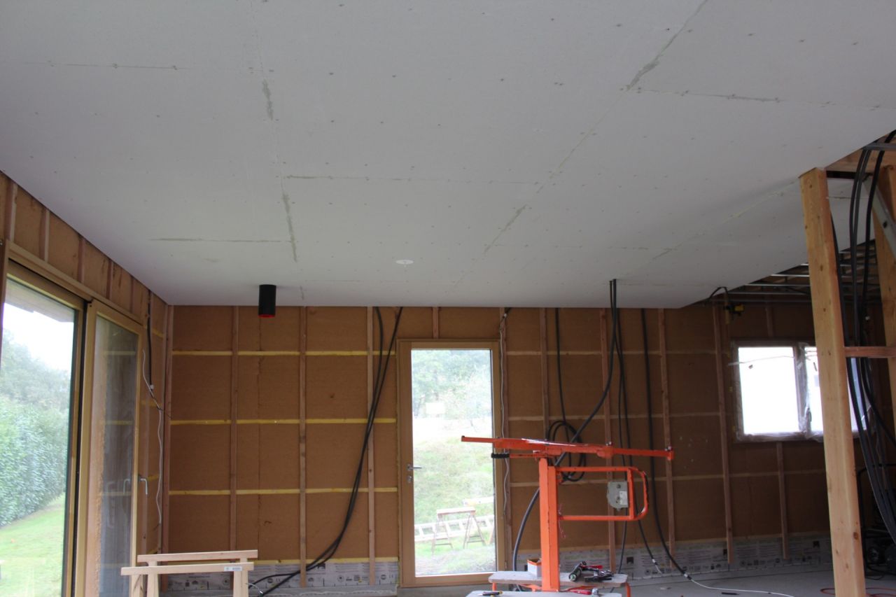 Fermacell plafond rdc