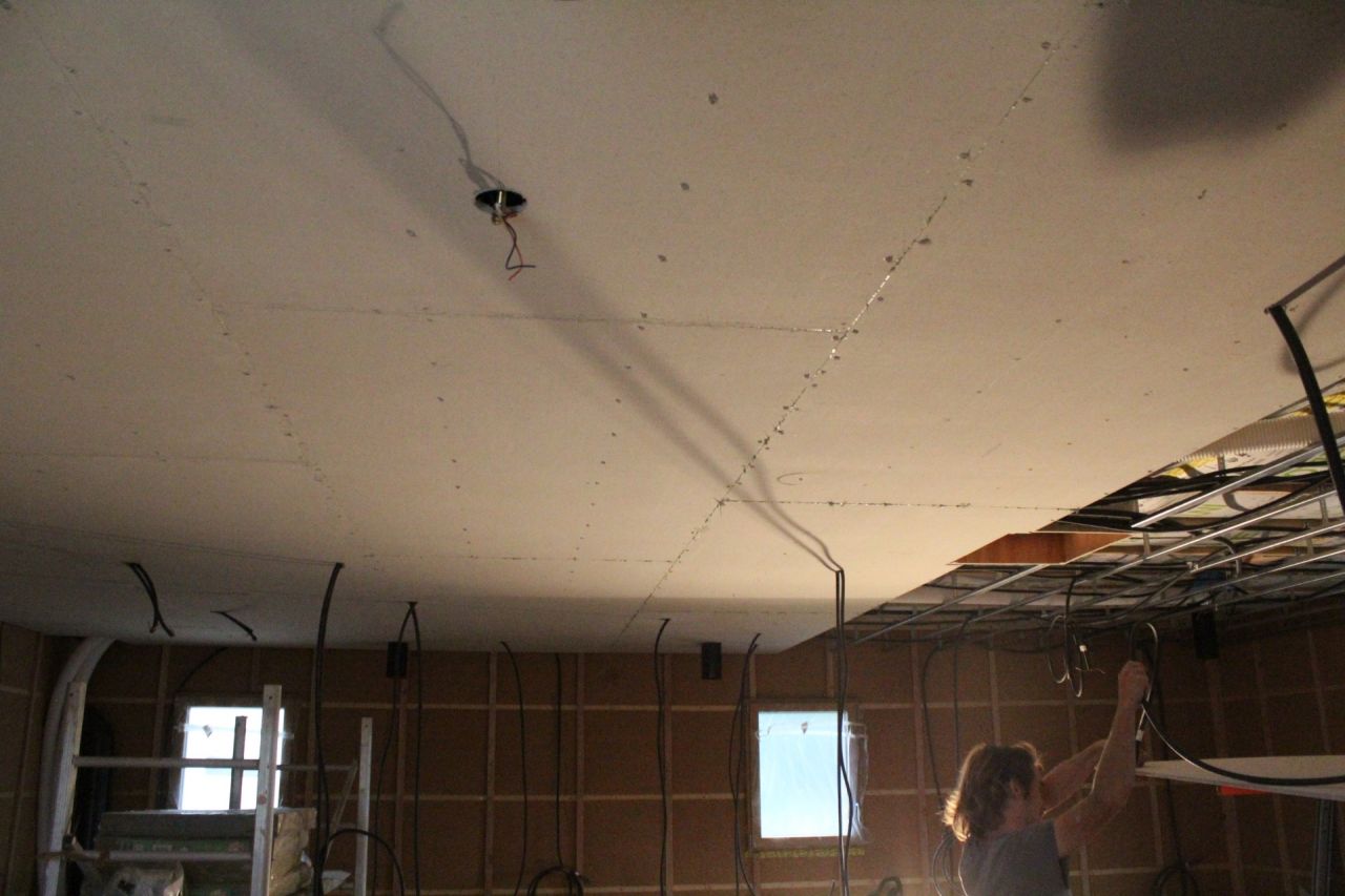 Fermacell plafond étage