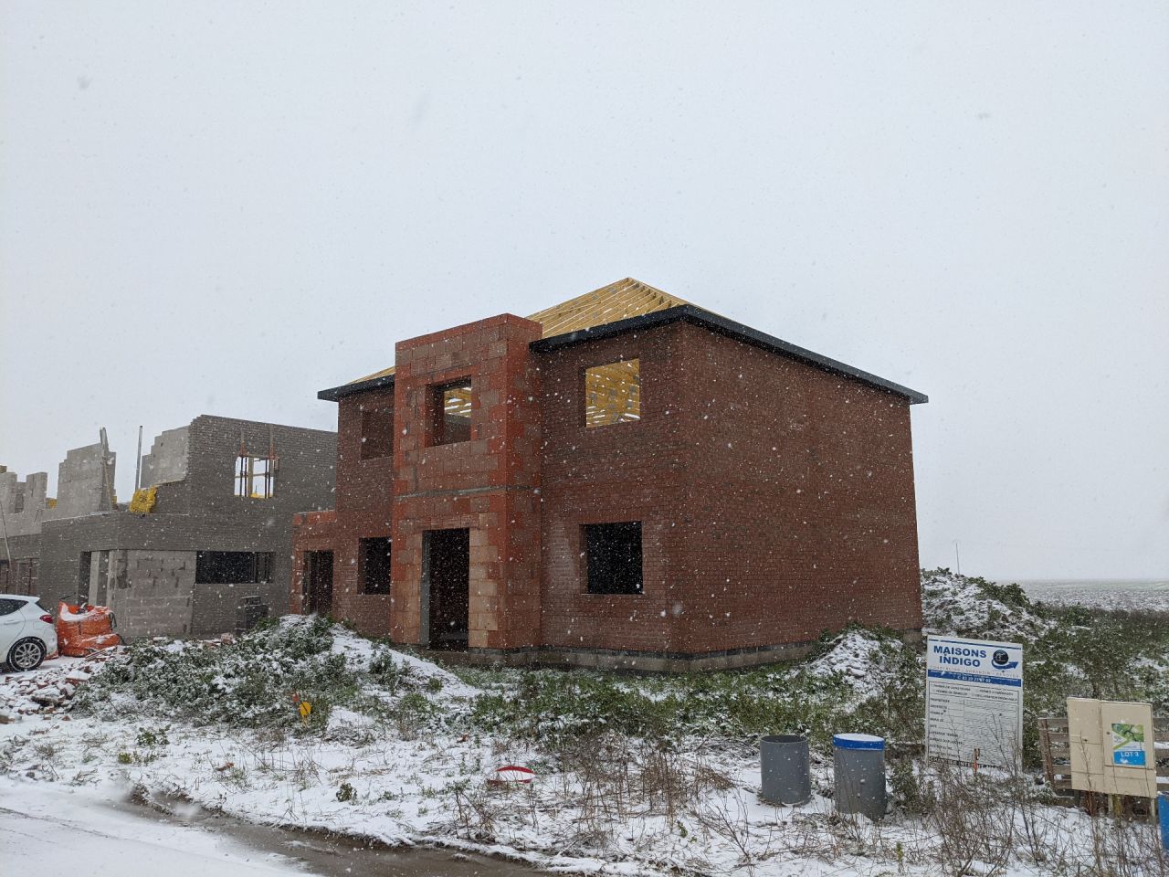Sous la neige