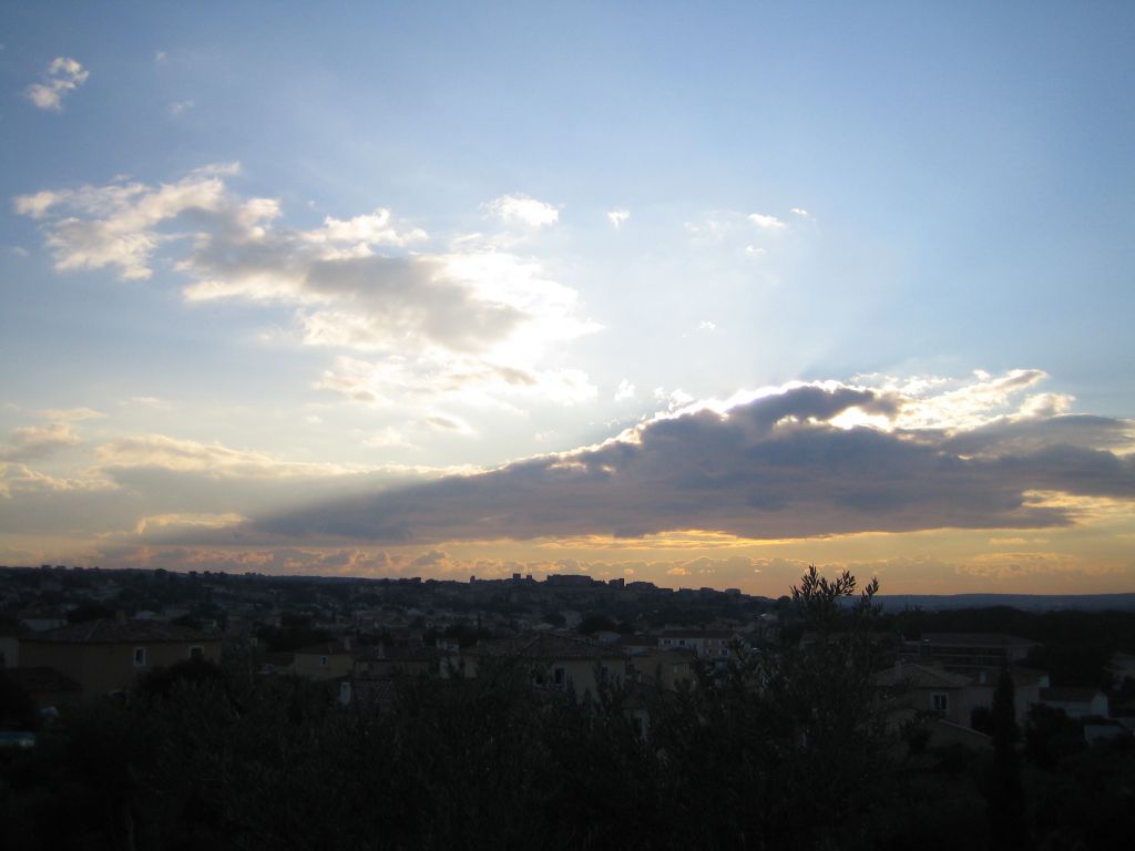 vue du chemin voiture
