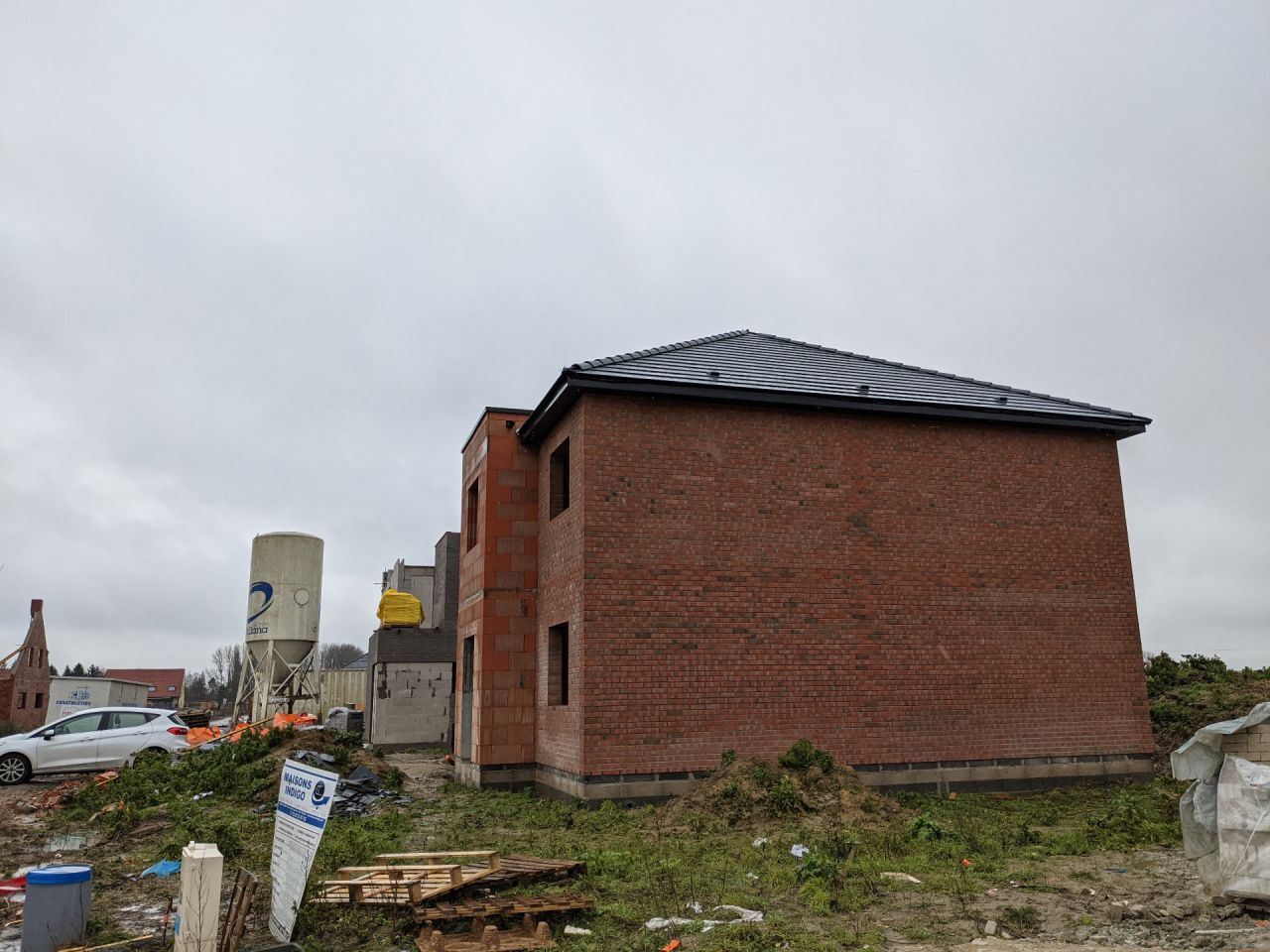 Couverture presque terminée