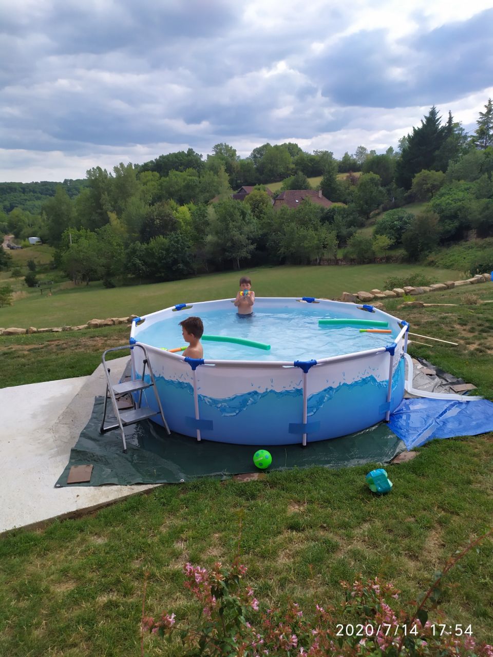 La piscine provisoire