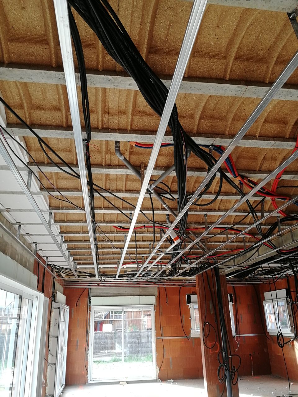 rails plafond