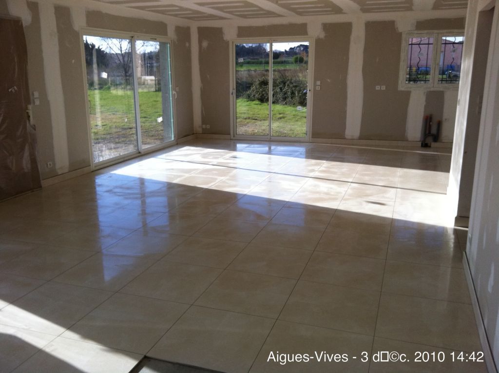 carrelage terminé