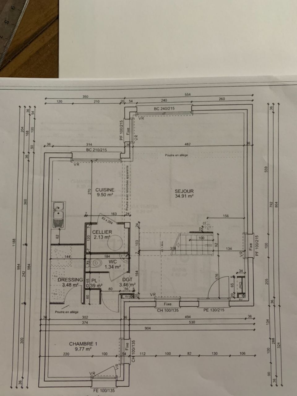 Plan de base du RDC