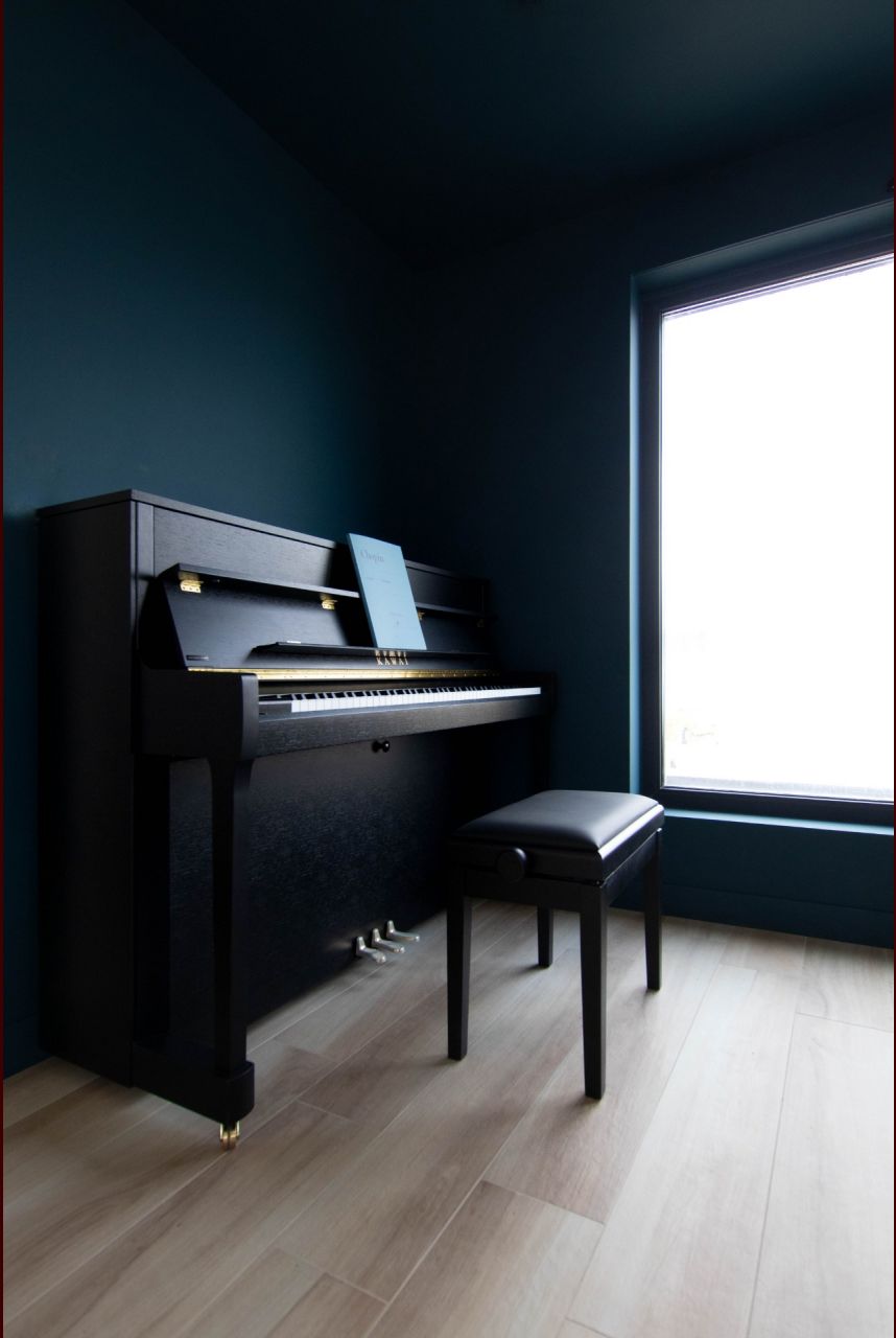 Le piano est enfin la  !