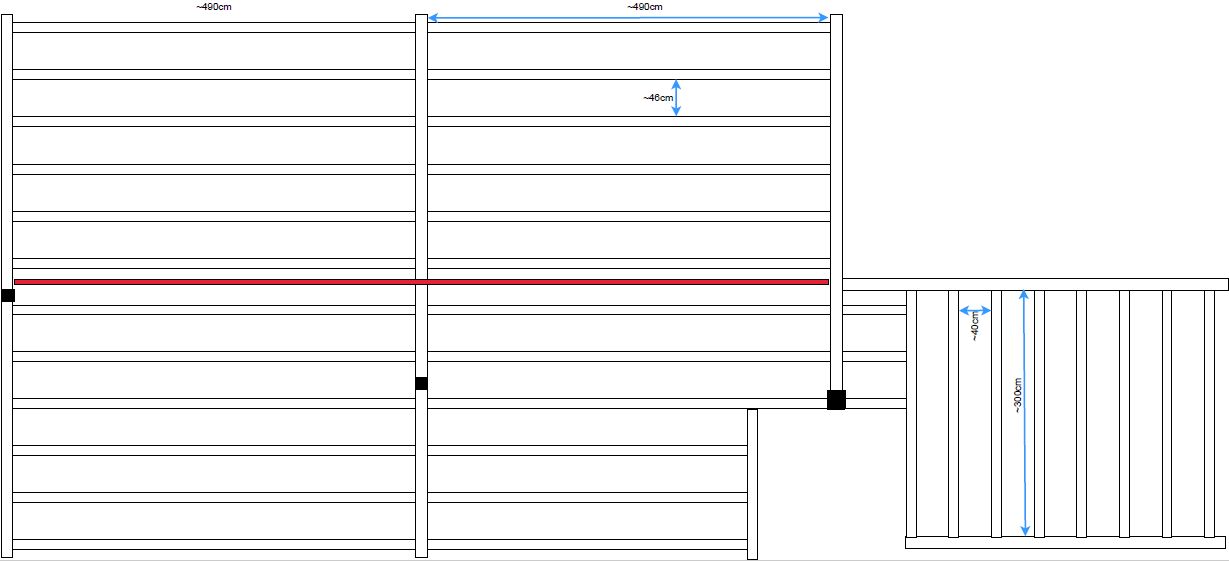 plan du plancher bois