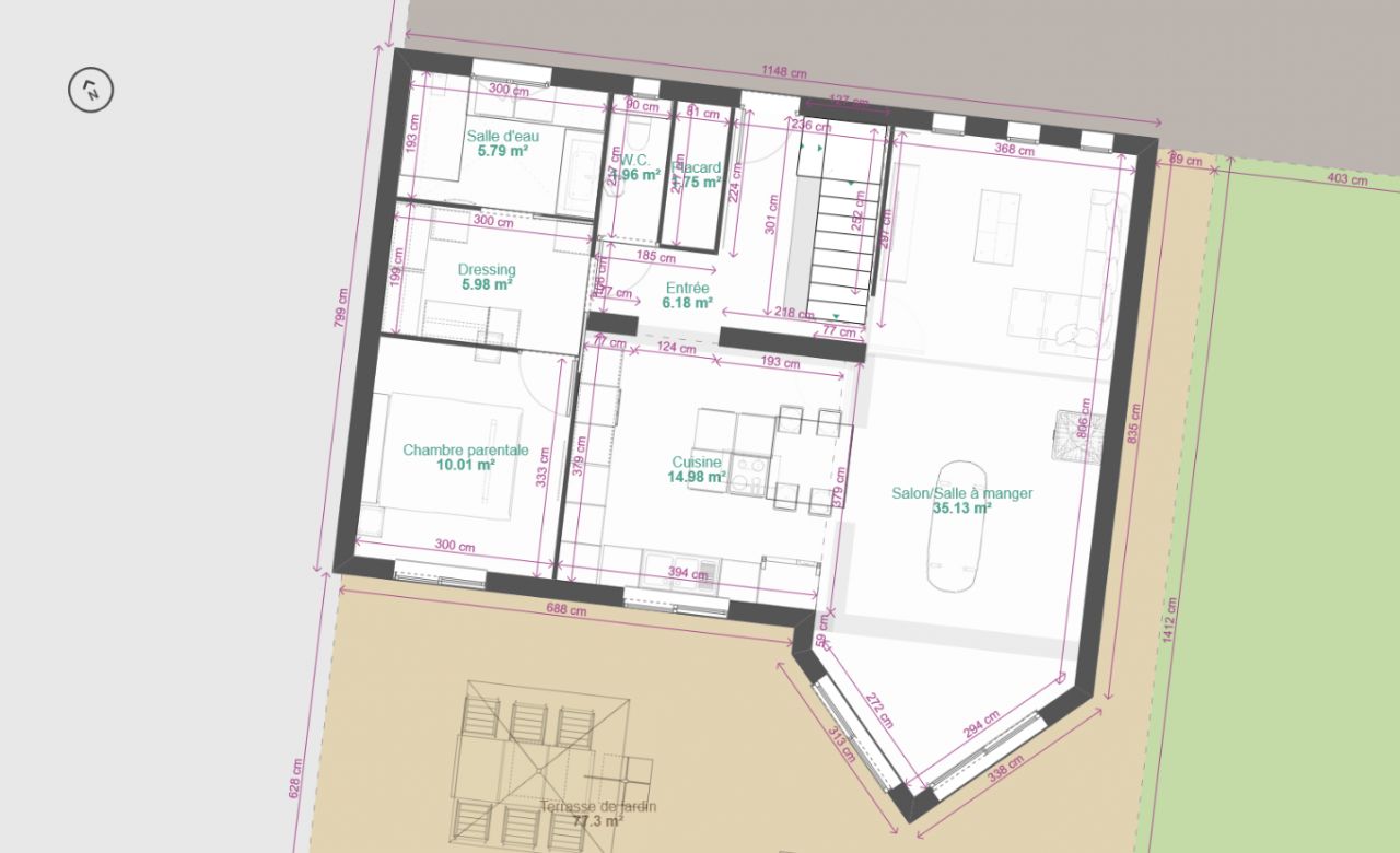 Plans du RDC