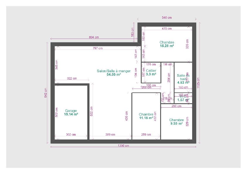 bauche plan de maison