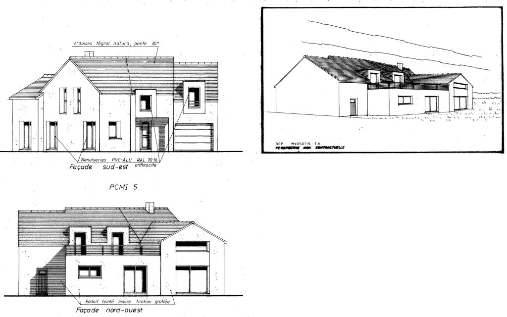 Page 1 du permis de construire