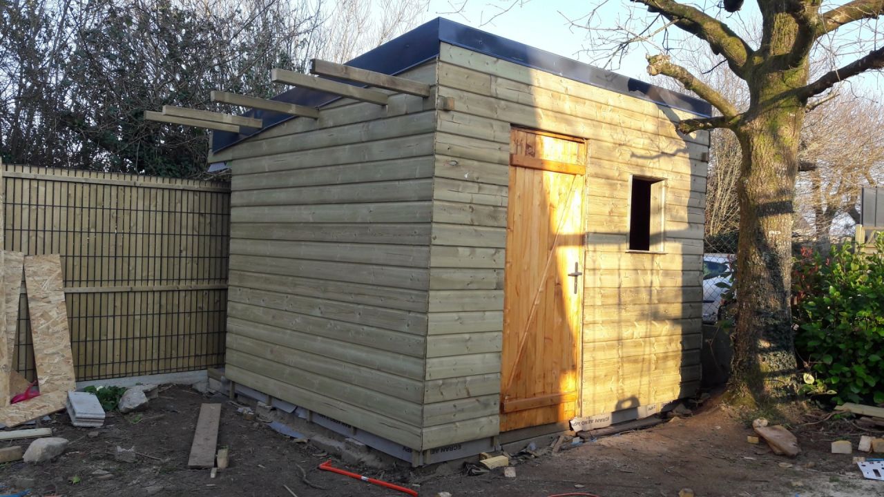 La cabane presque termine