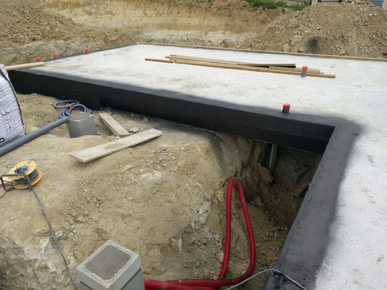 Arase étanche et imperméabilisation vide sanitaire
