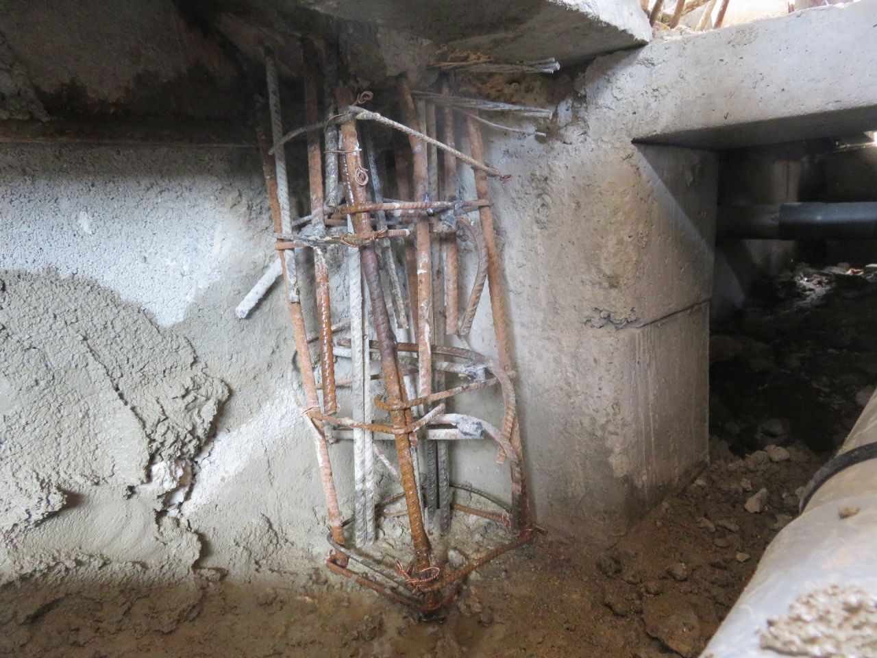 Soubassement - Ajout des fers conformes au BET
