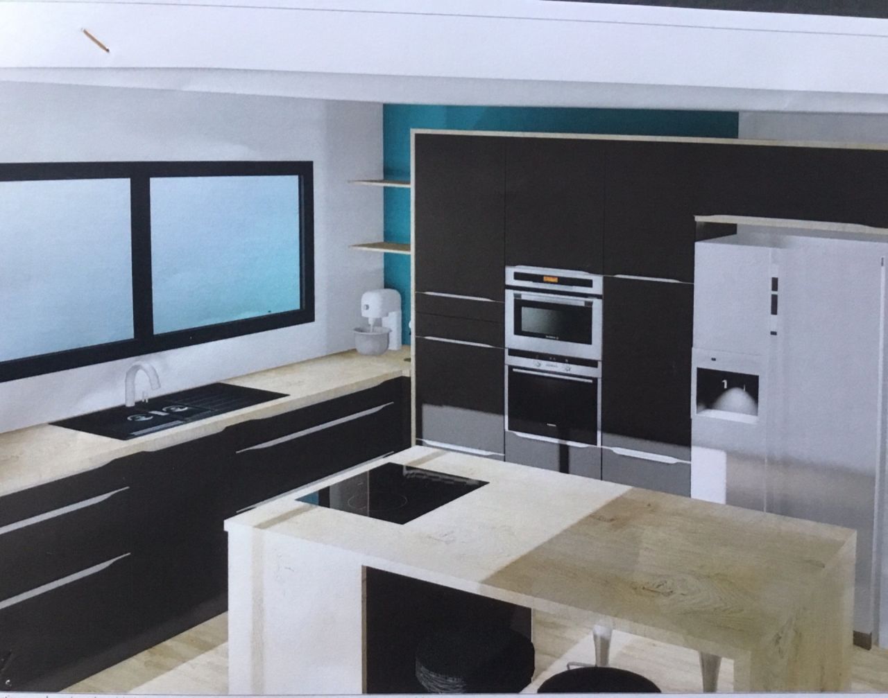 Version 1 meubles gris anthracite