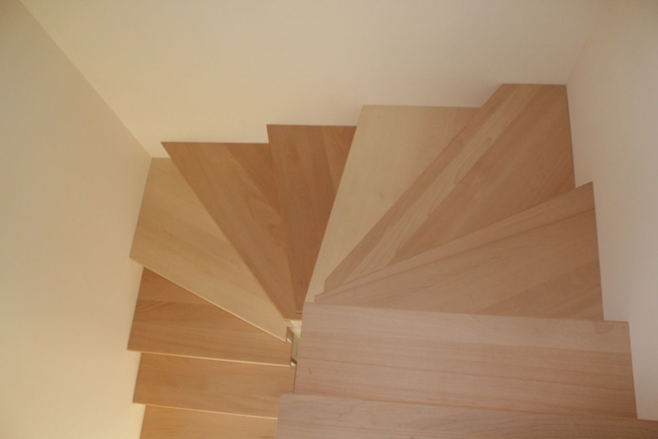 Escalier en hêtre