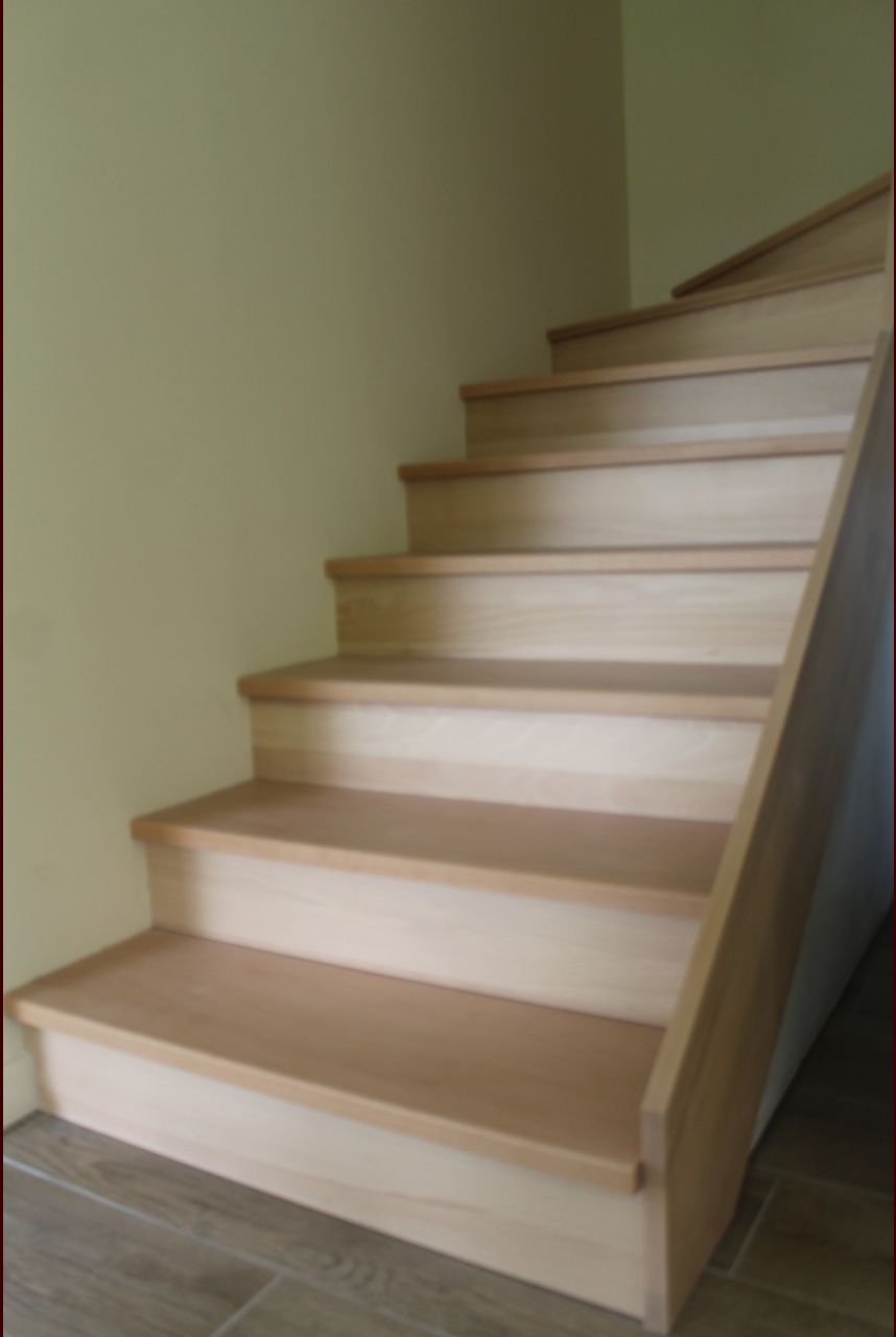 Escalier en hêtre