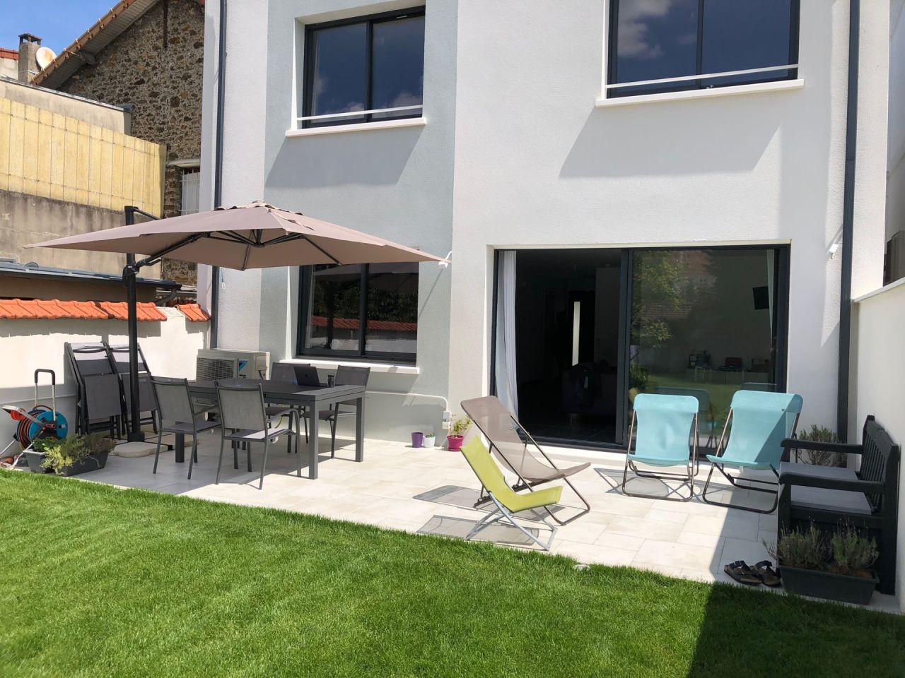 Terrasse aménagée