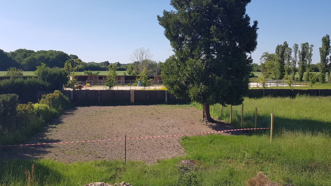 Vue du 1er étage côté jardin