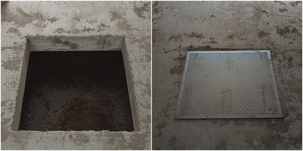 trappe d'accès vide sanitaire 80x80 de marque VEVOR