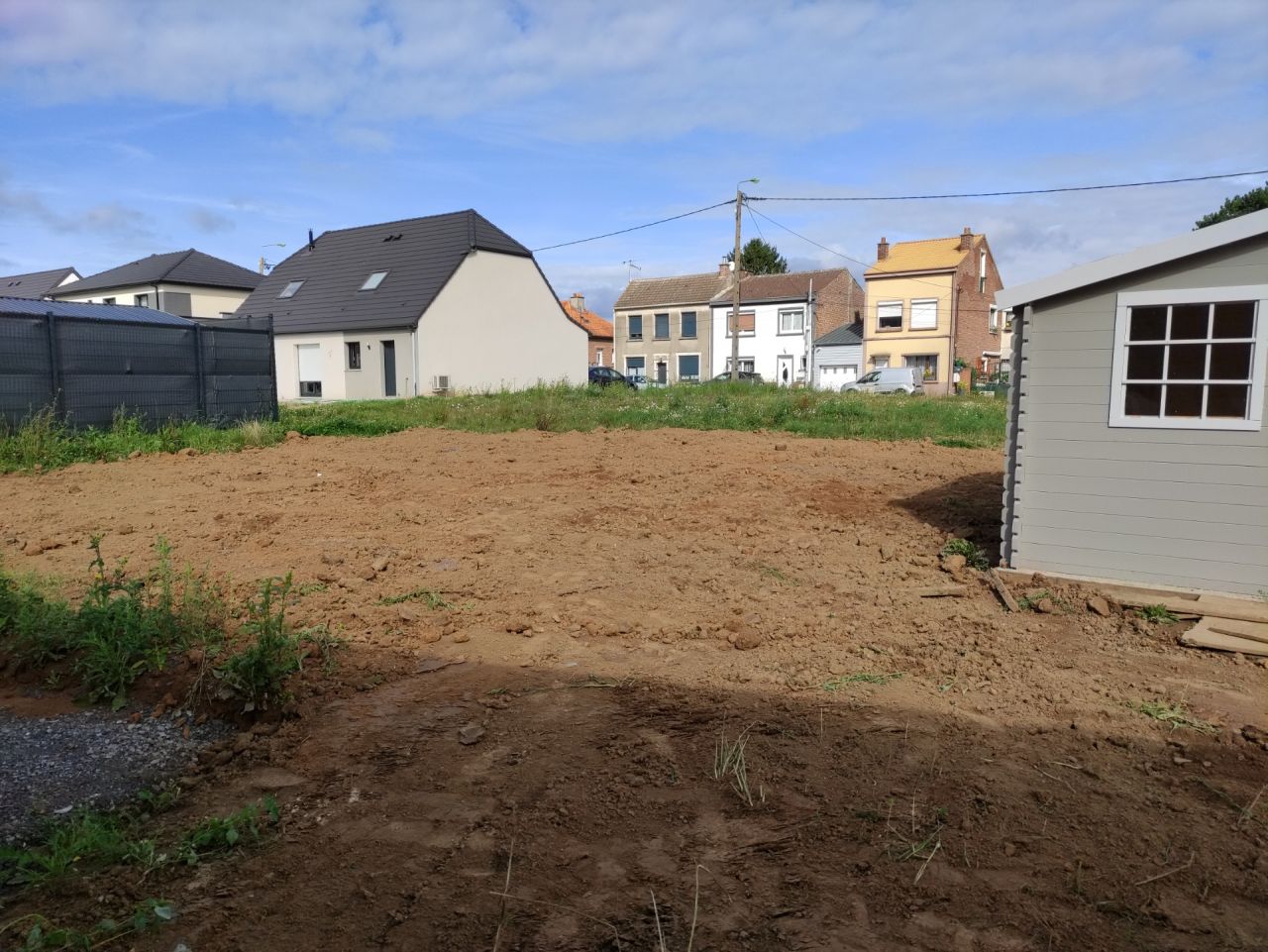 Terrain après assainissement
