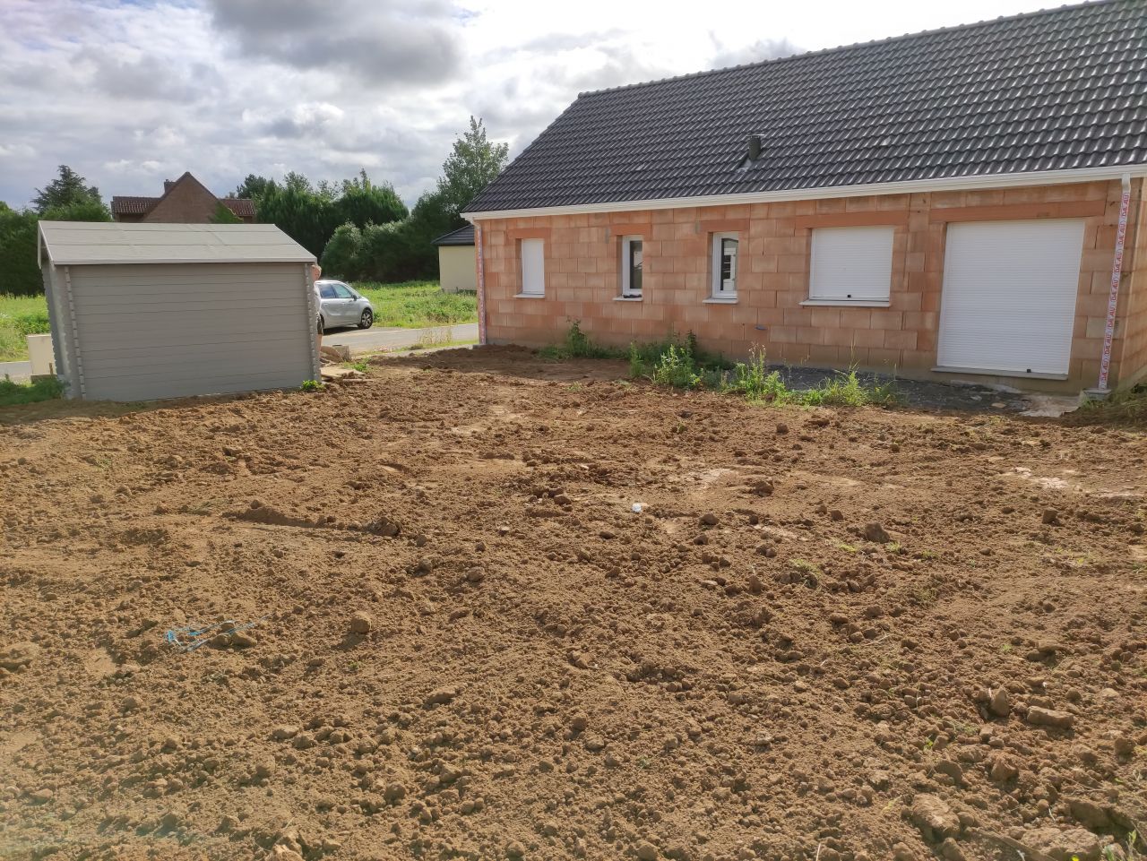 Terrain après assainissement