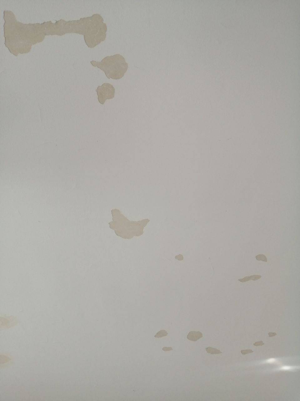 Plafond qui s'caille