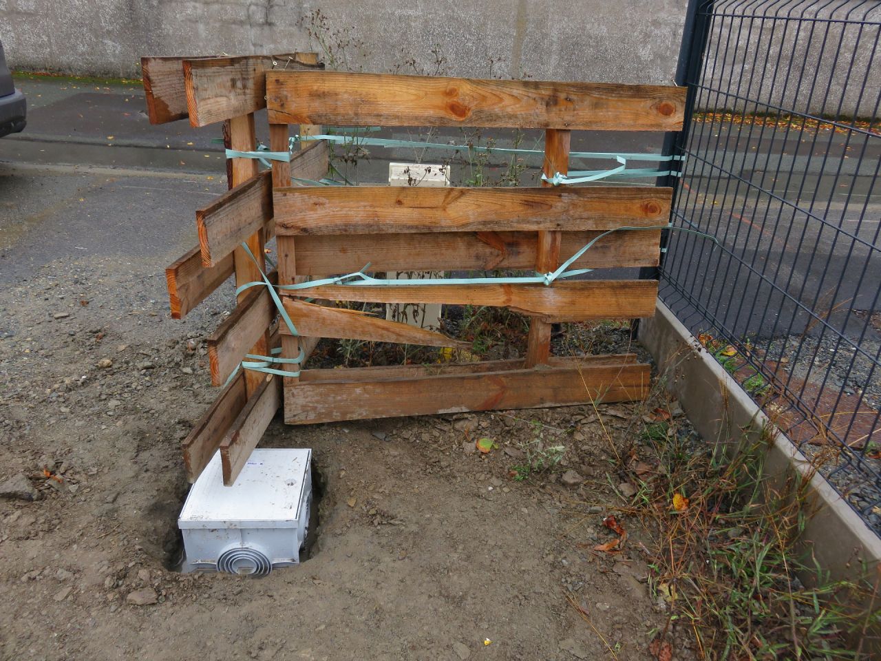 Pose du compteur télécom