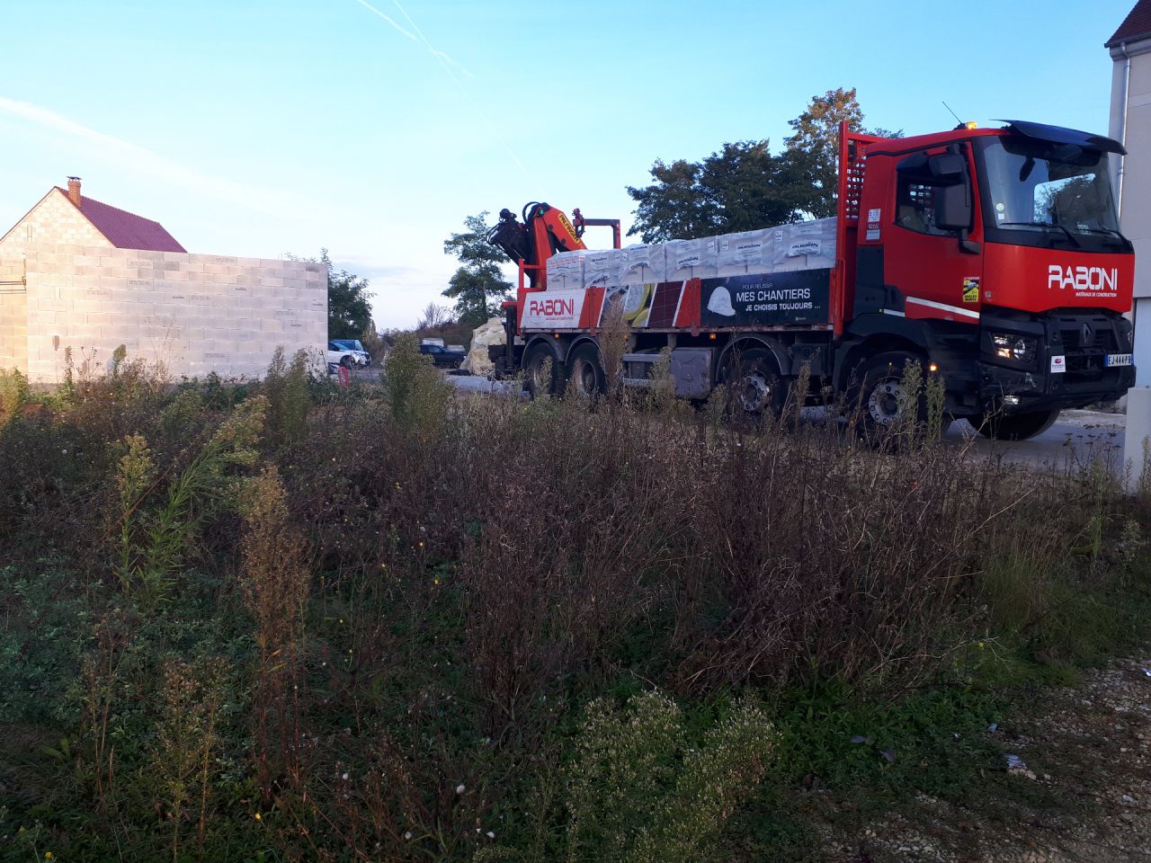 Livraison des blocs ALKERN KOSMO CIY